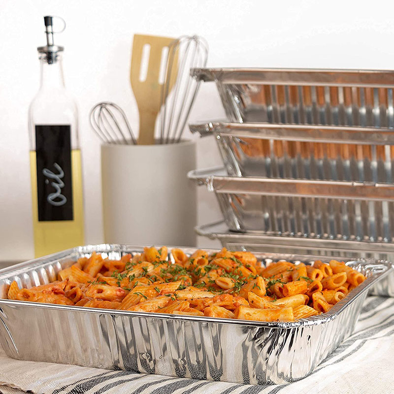 Spaghetti foil plate طبق سباجيتي فويل