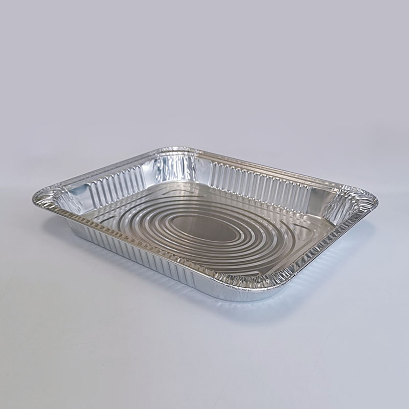 حاويات رقائق معدنية وأغطية مربعة