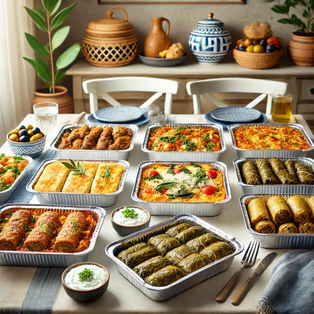 الأطباق اليونانية التقليدية