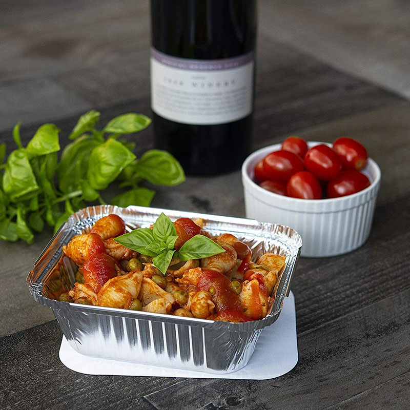 حاوية رقائق الألومنيوم