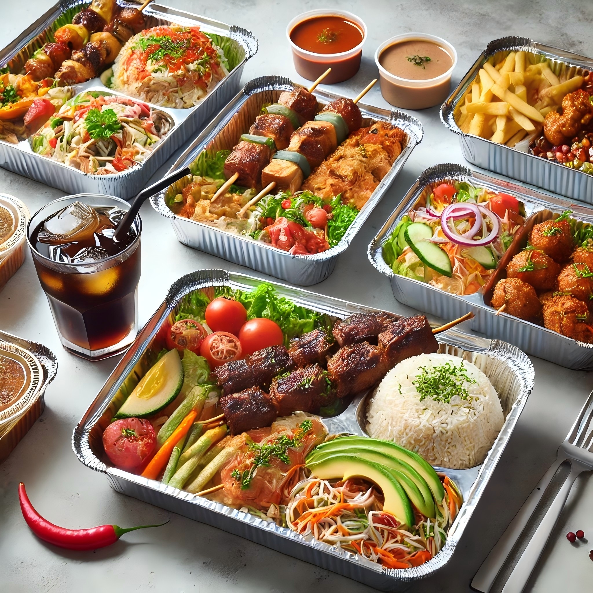 استخدام أدوات المائدة المصنوعة من رقائق الألومنيوم في بولندا